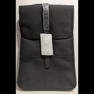 NWT - Rains Backpack Mini (Black)